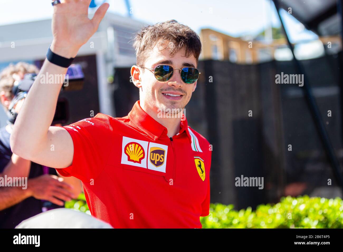 Melbourne, Australia, 12 Marzo 2020. Charles Leclerc (16) Guida Per La Scuderia Ferrari Mission Winnnow Durante Il Rolex Australian Grand Prix Di Formula 1, Melbourne, Australia. Credito: Dave Hewison/Alamy Live News Foto Stock