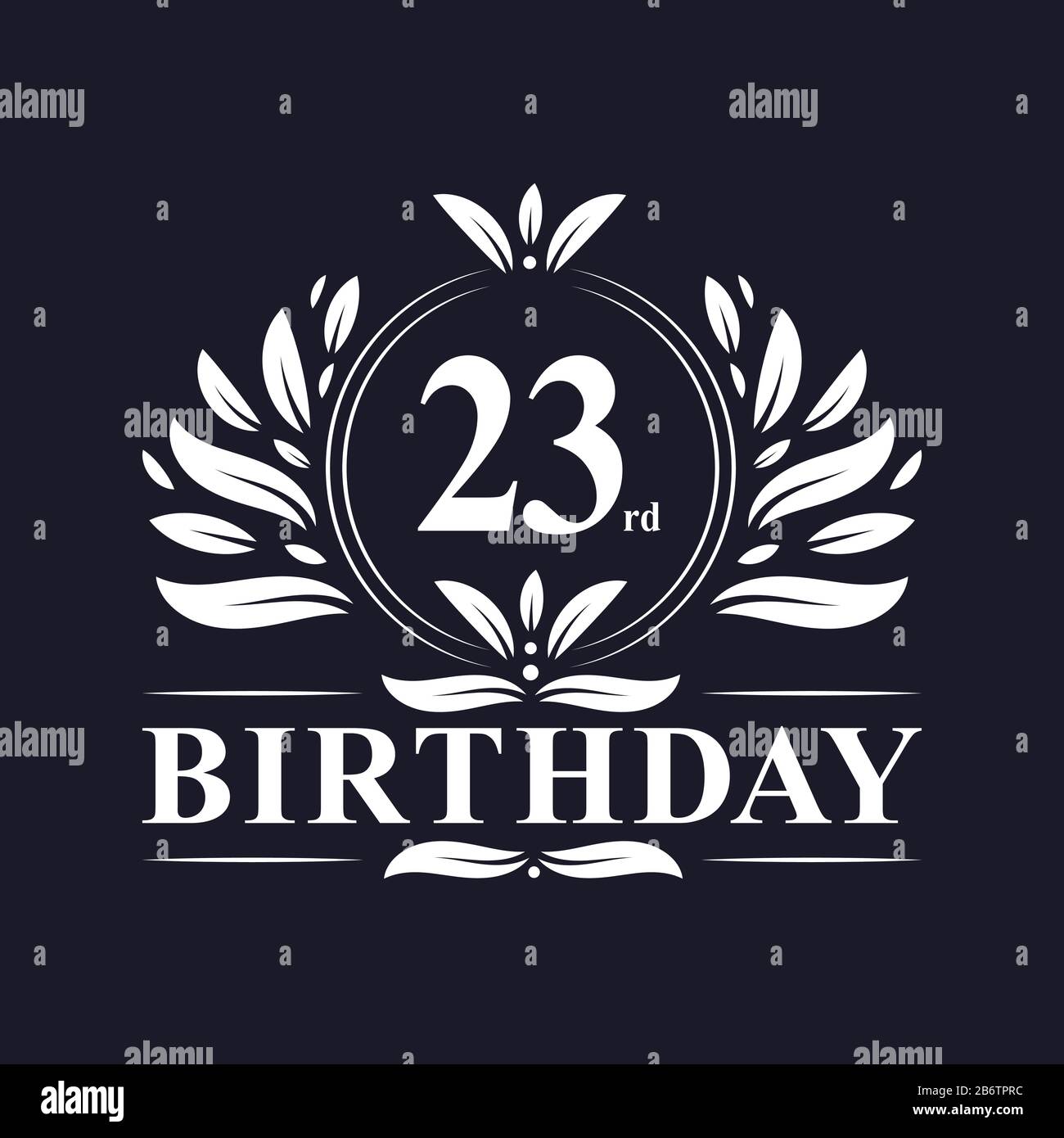 Palloncini 23 anni compleanno crema, Decorazione 23 anni