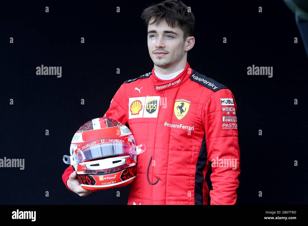 Albert Park, Melbourne, Victoria, Australia. 12th Mar, 2020. Fia Formula Uno World Championship 2020 - Formula Uno Rolex Australian Grand Prix - 2020 F1 Driver Portraits - No.16 Charles Leclerc ( Monaco ) Racing Per Scuderia Ferrari Mission Winnnow - Image Credit: Brett Keating/Alamy Live News Foto Stock
