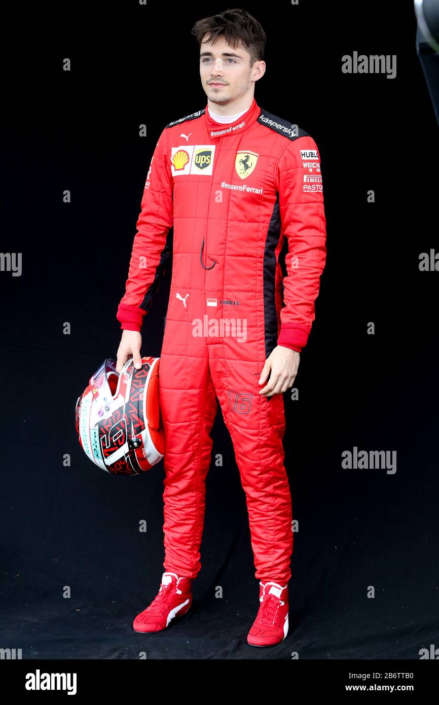 Albert Park, Melbourne, Victoria, Australia. 12th Mar, 2020. Fia Formula Uno World Championship 2020 - Formula Uno Rolex Australian Grand Prix - 2020 F1 Driver Portraits - No.16 Charles Leclerc ( Monaco ) Racing Per Scuderia Ferrari Mission Winnnow - Image Credit: Brett Keating/Alamy Live News Foto Stock