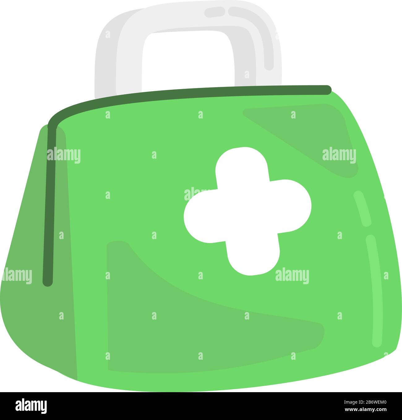 Primo soccorso, illustrazione, vettore su sfondo bianco. Illustrazione Vettoriale