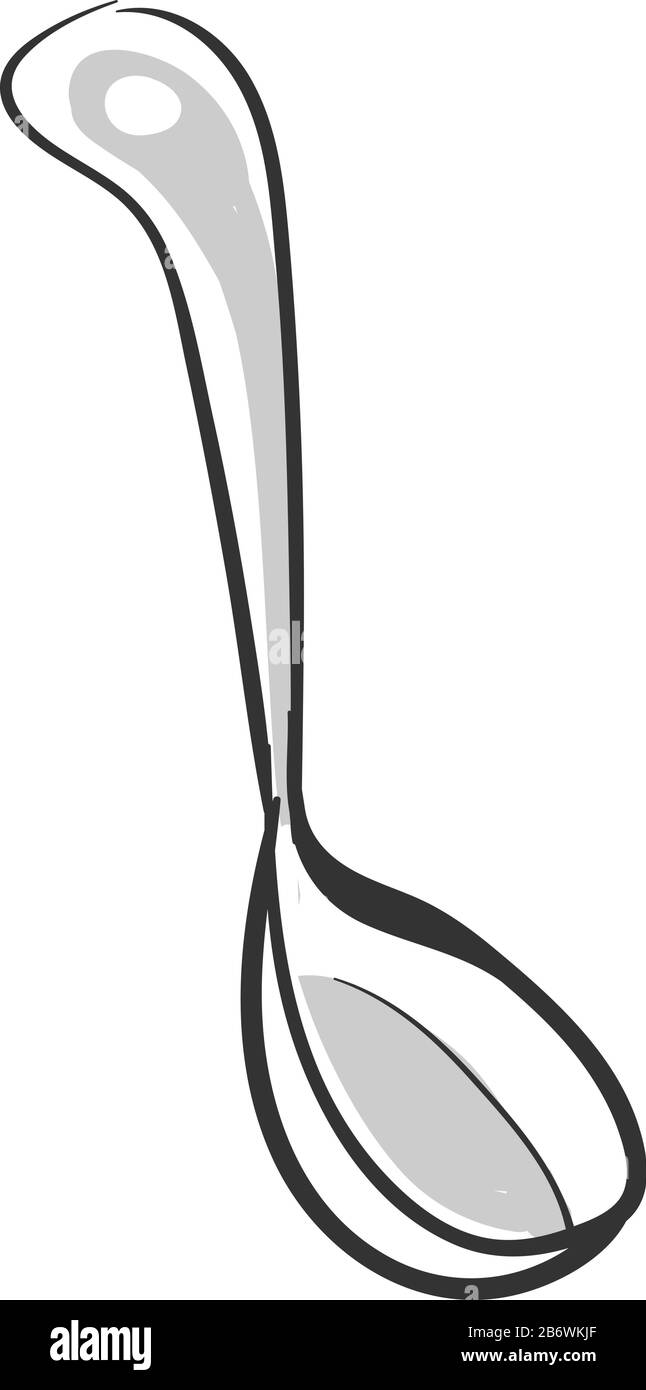 Disegno della siviera, illustrazione vettore su sfondo bianco. Illustrazione Vettoriale