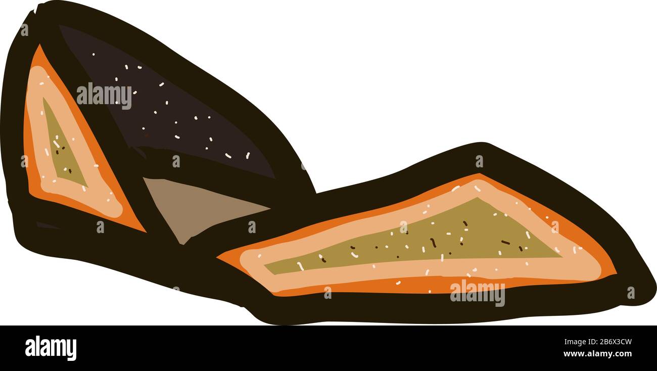 Appartamenti piatti, illustrazione, vettore su sfondo bianco. Illustrazione Vettoriale