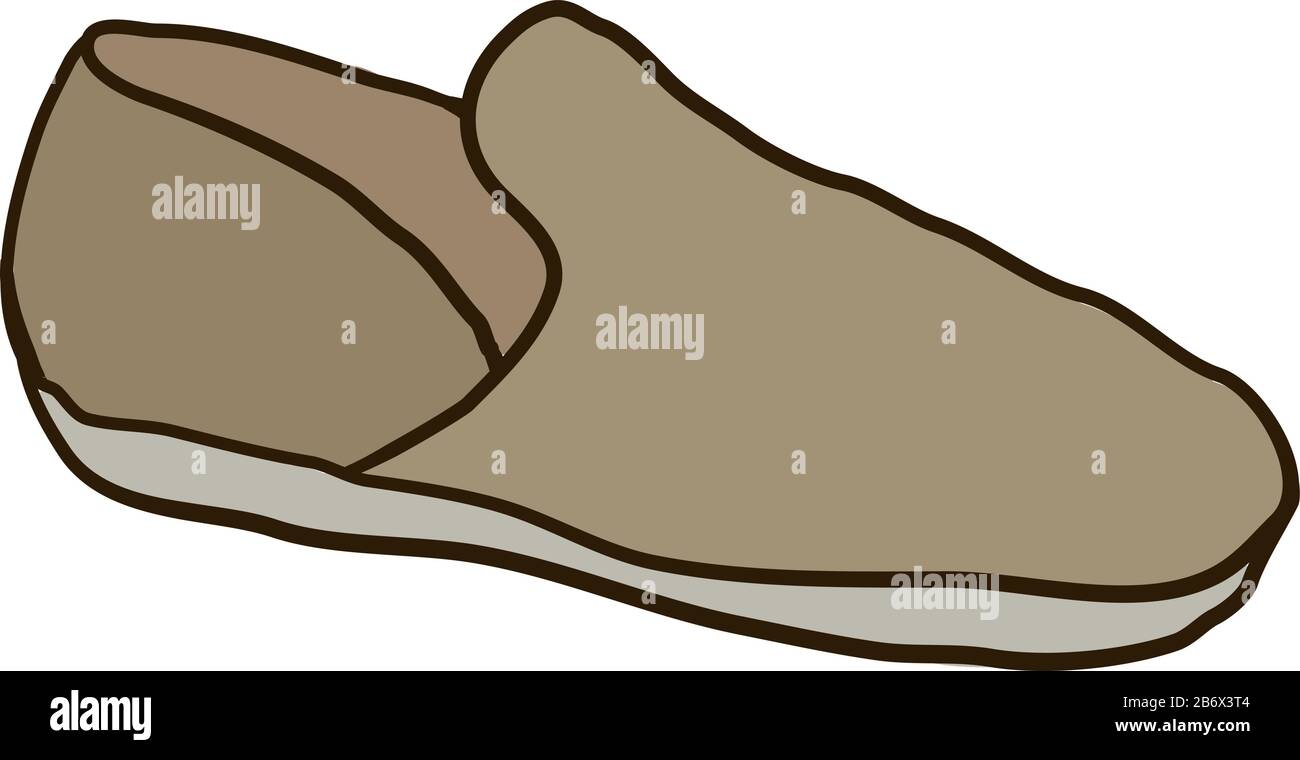 Home stivali, illustrazione, vettore su sfondo bianco. Illustrazione Vettoriale