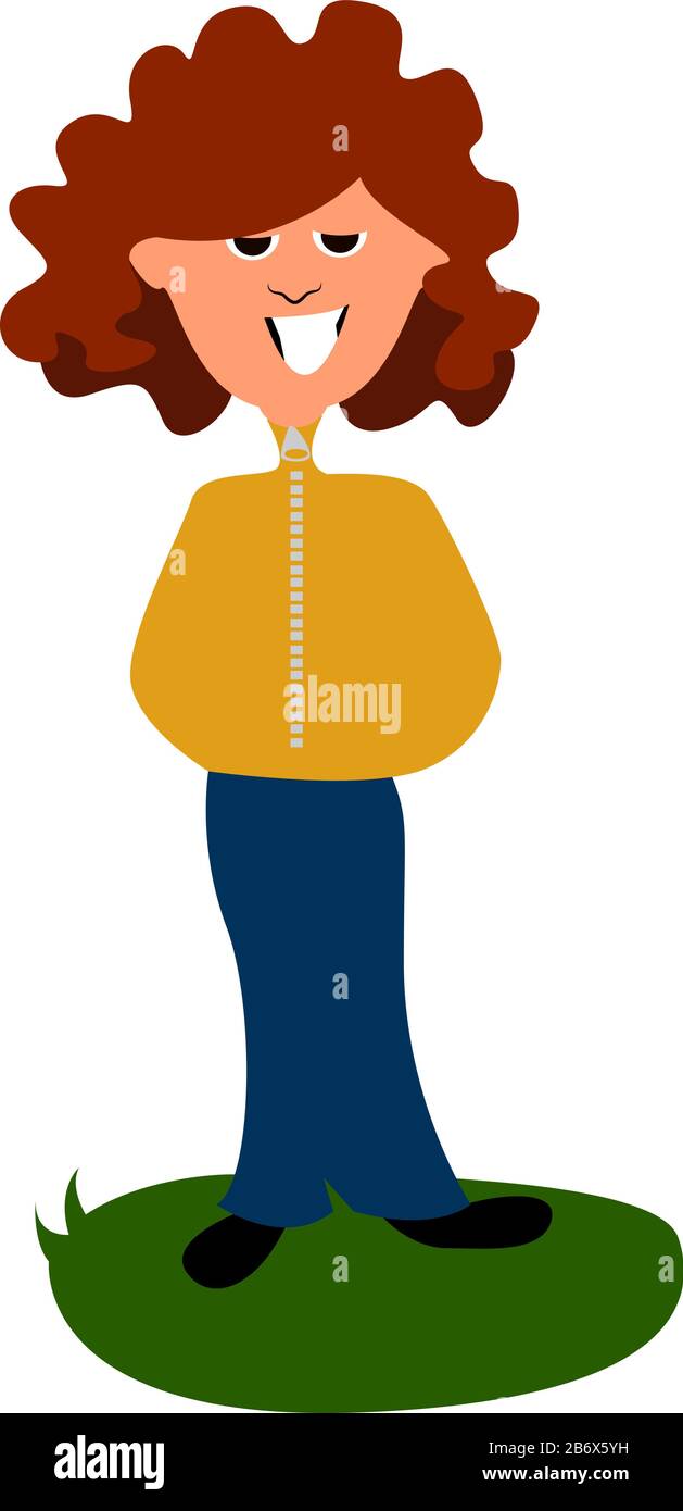 pantaloni svasati, illustrazione, vettore su sfondo bianco. Illustrazione Vettoriale