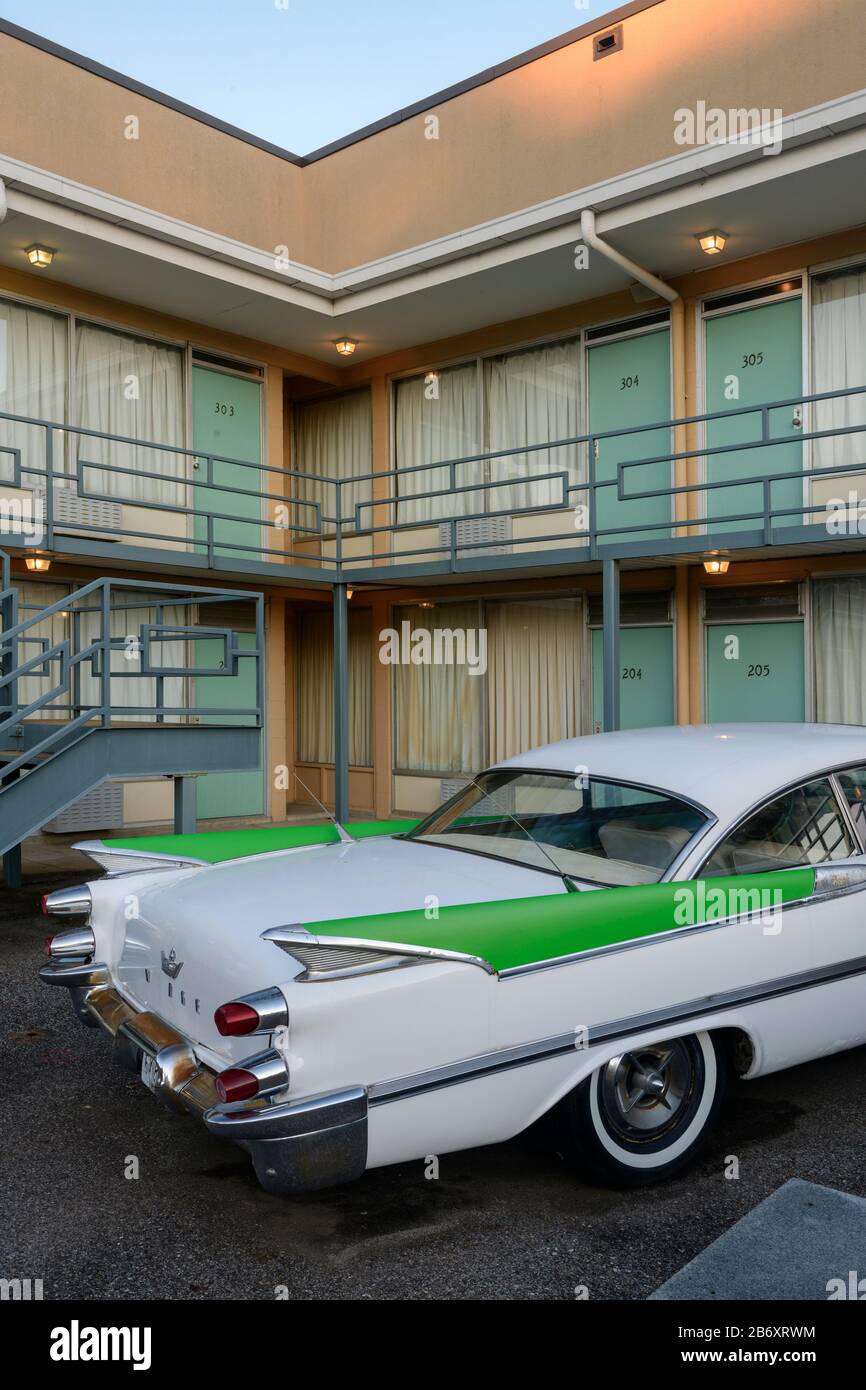 Usa, Deep South, Tennessee, Memphis, National Civil Rights Museum Foto Stock
