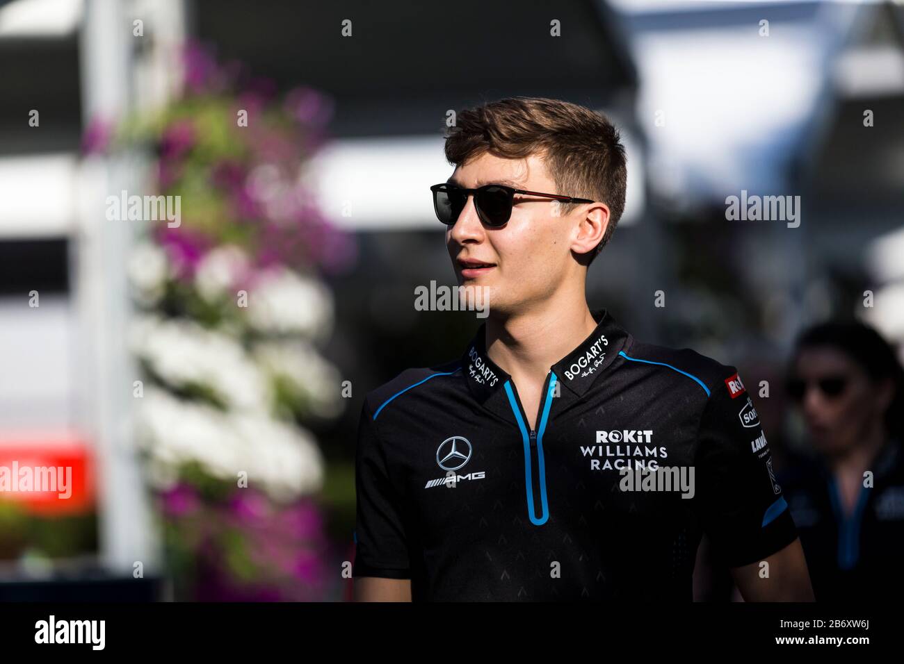 Melbourne, Australia. 12th Marzo 2020; Formula Uno, Gran Premio D'Australia, Practice Day; Rokit Williams Driver George Russell Credit: Action Plus Sports Images/Alamy Live News Foto Stock