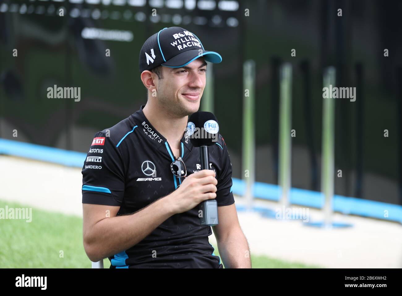 Melbourne, Australia. 12th Marzo 2020; Formula Uno, Gran Premio D'Australia, Giorno Degli Arrivi; Rokit Williams Racing, Nicholas Latifi Credit: Action Plus Sports Images/Alamy Live News Foto Stock