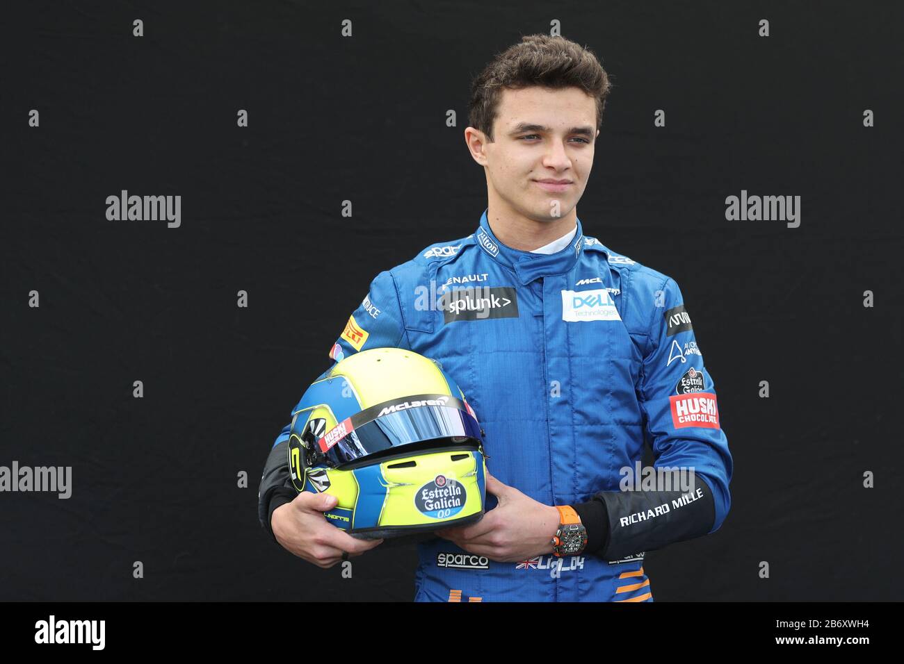 Melbourne, Australia. 12th Marzo 2020; Formula Uno, Gran Premio D'Australia, Giorno Degli Arrivi; Mclaren, Lando Norris Credit: Action Plus Sports Images/Alamy Live News Foto Stock