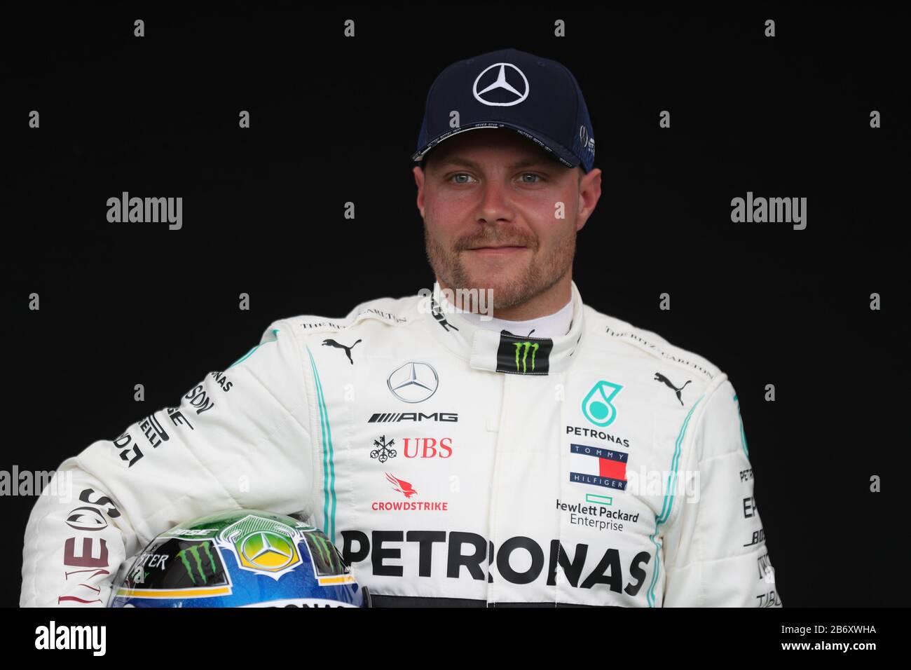 Melbourne, Australia. 12th Marzo 2020; Formula Uno, Gran Premio D'Australia, Giorno Degli Arrivi; Mercedes Amg Petronas, Valtteri Bottas Credit: Action Plus Sports Images/Alamy Live News Foto Stock