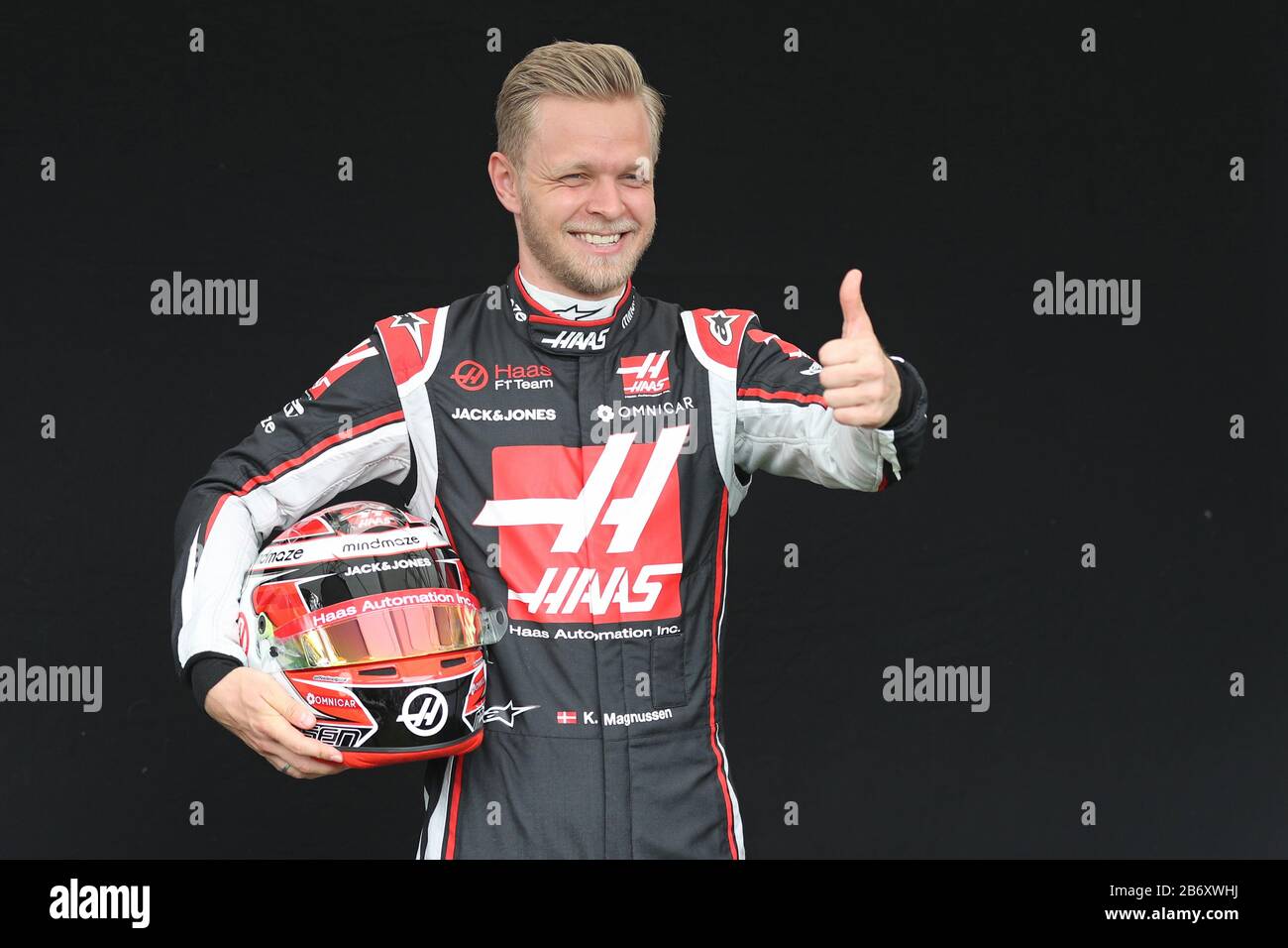 Melbourne, Australia. 12th Marzo 2020; Formula Uno, Gran Premio D'Australia, Giorno Degli Arrivi; Team Haas F1, Kevin Magnussen Credit: Action Plus Sports Images/Alamy Live News Foto Stock