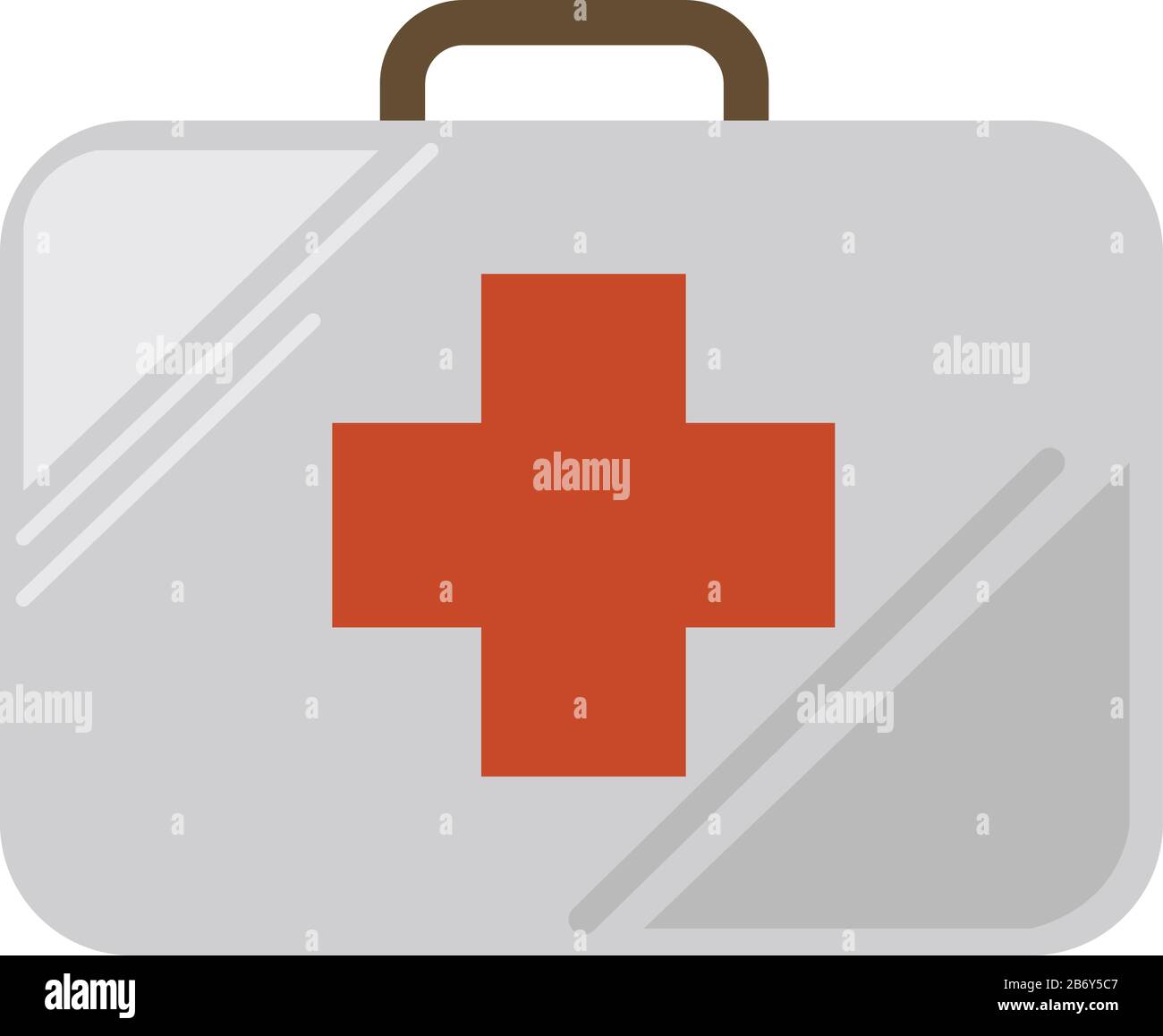 Primo soccorso, illustrazione, vettore su sfondo bianco. Illustrazione Vettoriale