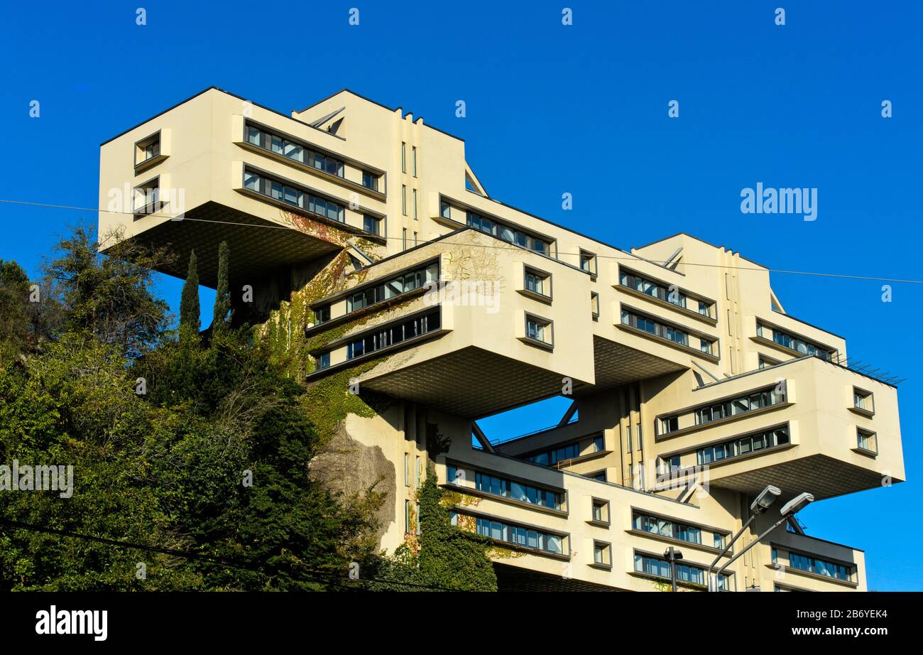 Sede della Banca di Georgia, Tbilisi, Georgia Foto Stock