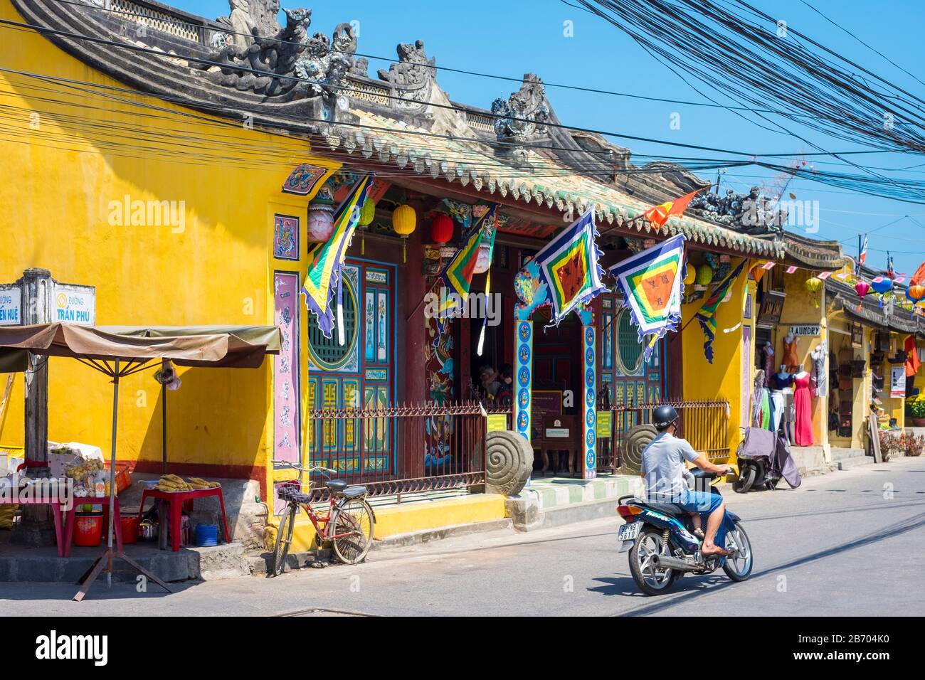 Pagoda Ong (Chua Ong), Città Antica Di Hoi An, Provincia Di Quang Nam, Vietnam Foto Stock