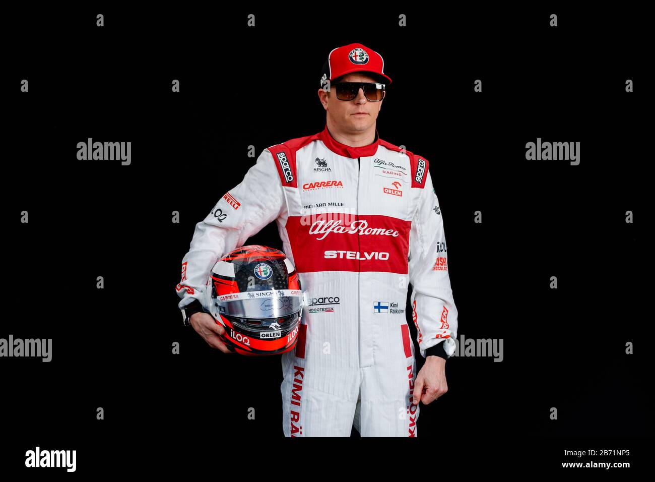 Kimi Raikkonen (fin) Foto Stock