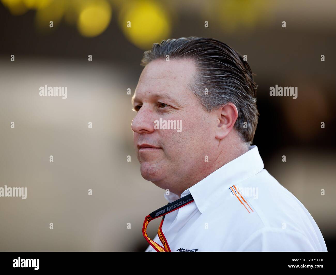 Zak Brown Foto Stock
