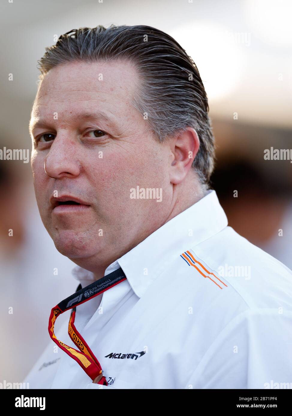Zak Brown Foto Stock