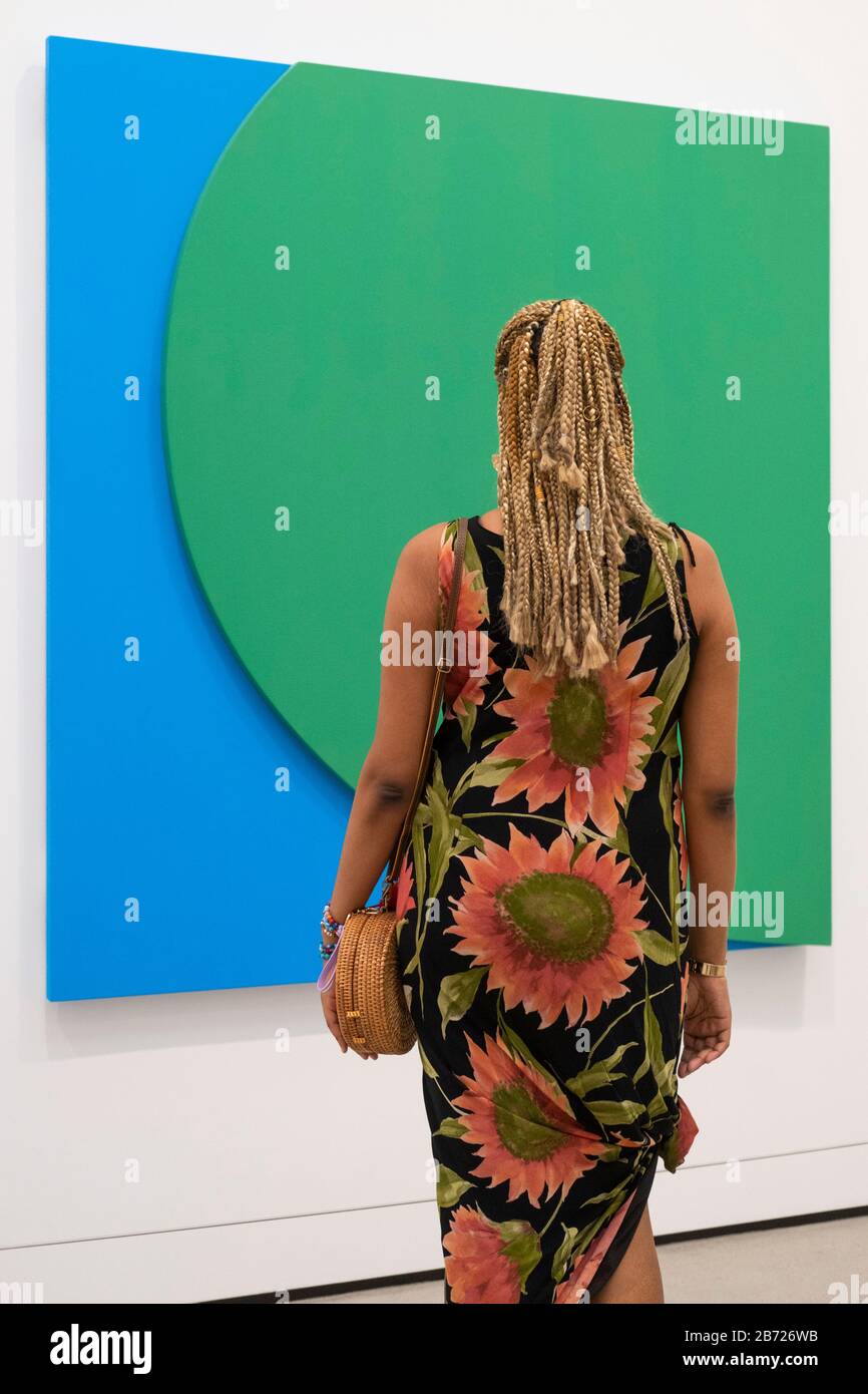 The Broad Museum, Los Angeles, California, Stati Uniti D'America Foto Stock