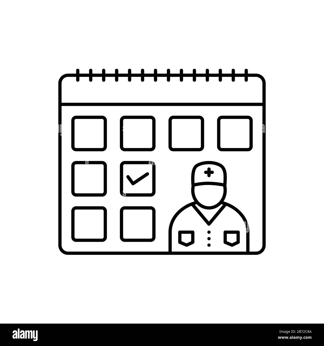 Icona appuntamento Illustrazione Vettoriale