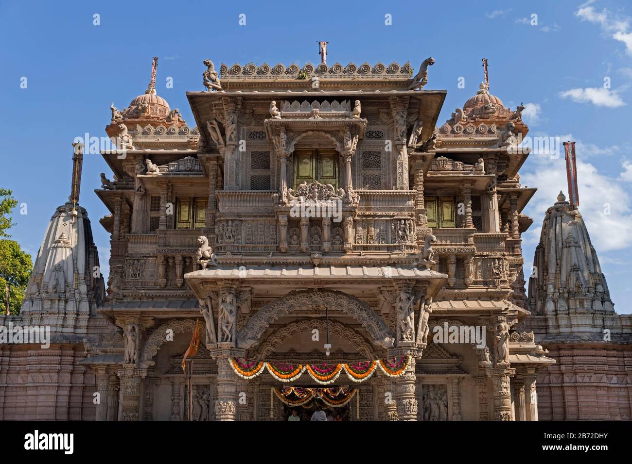 Hutheesing Jain Tempio Ahmedabad Gujarat India Foto Stock