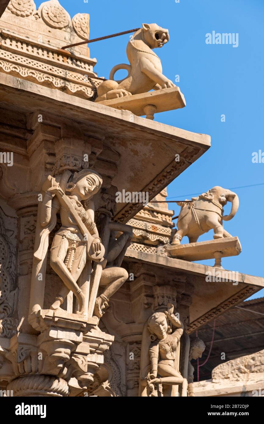 Ashtapad Derasar Jain Tempio Ahmedabad Gujarat India Foto Stock