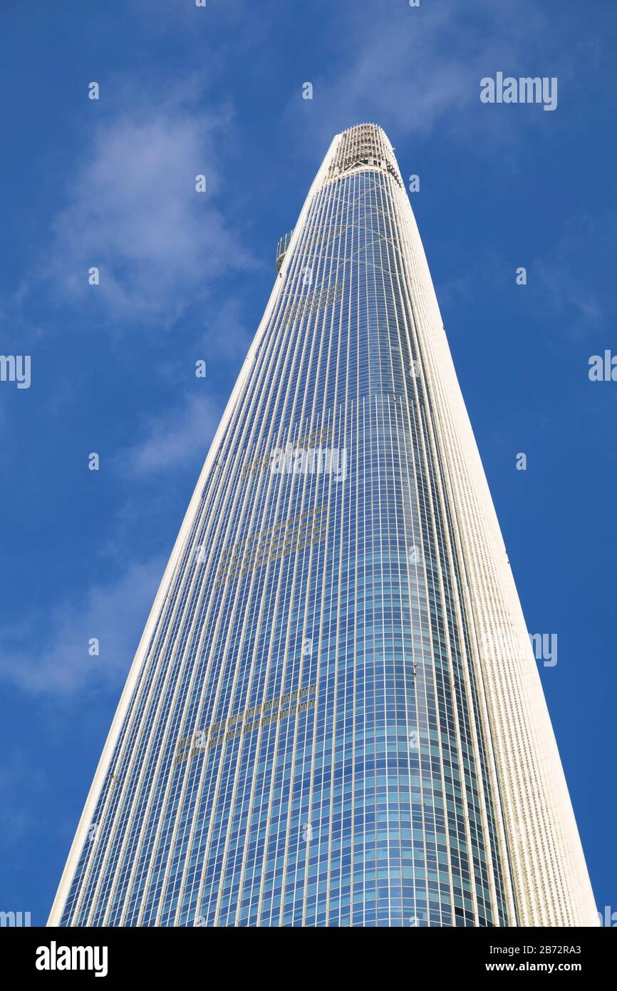 Lotte World Tower, Seoul, Corea del Sud Foto Stock