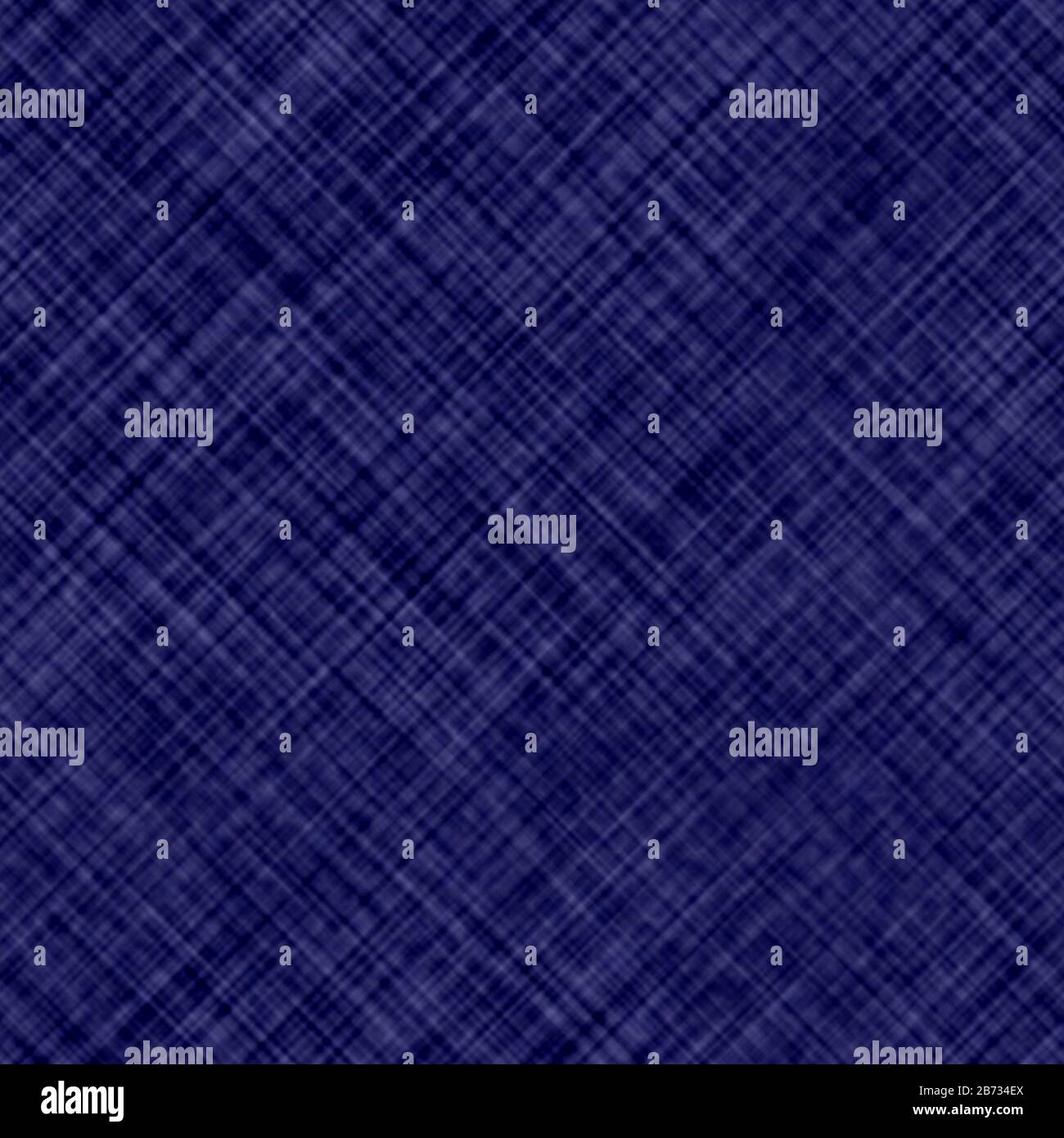Indigo blu batik tinto tessuto effetto texture sfondo. Campione giapponese senza cuciture a ripetizione. Colorante candeggina a griglia incrociata con croci pittorici. Maschile come Foto Stock
