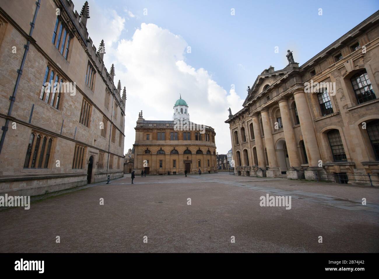 Oxford, Oxfordshire, UK 03 09 2020 La Bodleian Library di Oxford UK Foto Stock