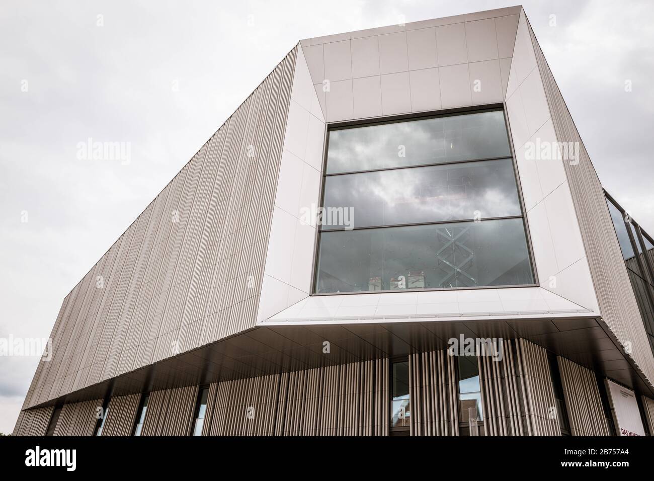 Facciata della Casa di Storia Bavarese - Museo a Regensburg. [traduzione automatica] Foto Stock