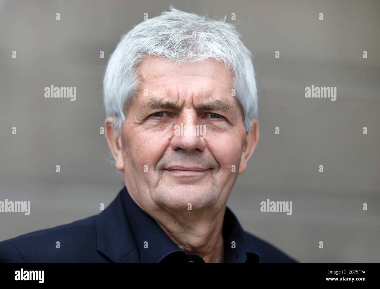 Foto ritratto di Roland Jahn, Commissario federale per i registri del Servizio di sicurezza dello Stato dell'ex Repubblica democratica tedesca, BStU. [traduzione automatica] Foto Stock