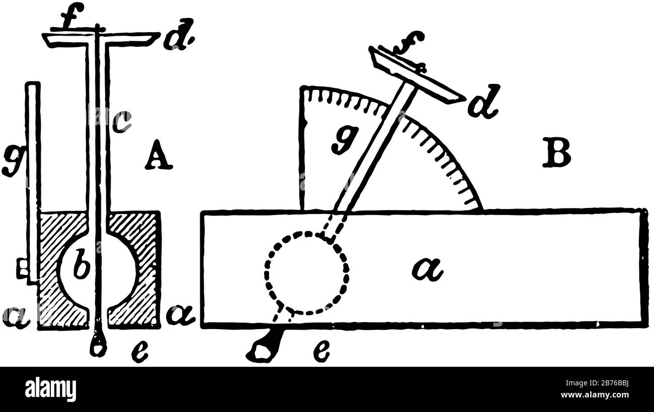Il quadrante del lapidario, noto anche come calibro perlato, è dotato di un perno largo che previene i danni e di un design compatto e preciso per misurazioni accurate di p Illustrazione Vettoriale