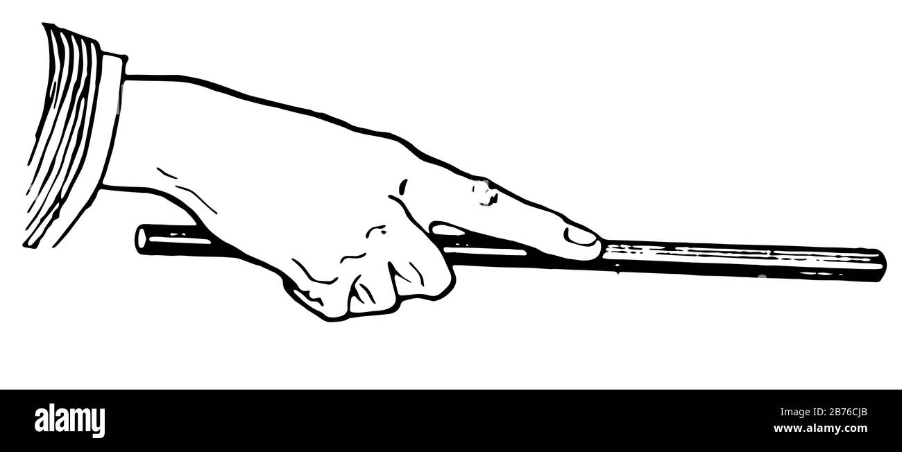 Mano con mazzo di carte in questa immagine, linea vintage disegno o incisione illustrazione. Illustrazione Vettoriale