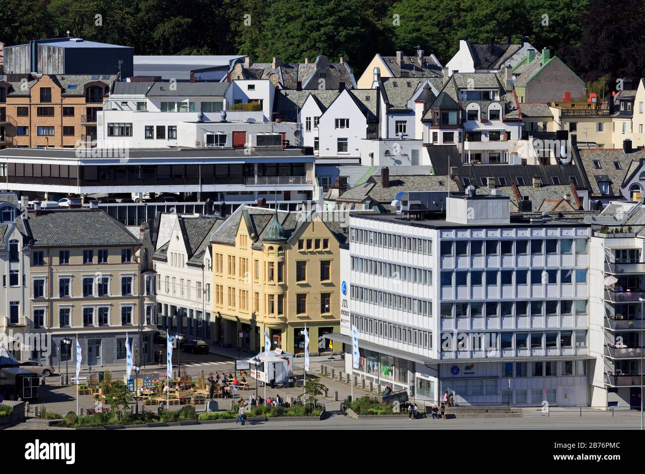 Alesund City, Più Og Romsdal County, Norvegia Foto Stock