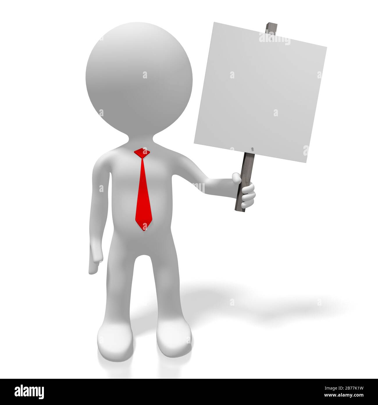 Concetto di segnaletica 3D Foto Stock