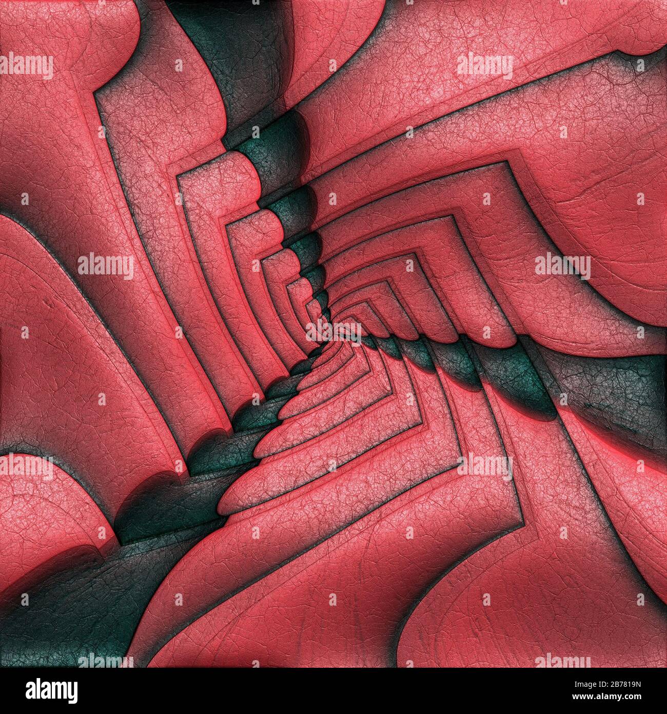 Sfondo di lusso con motivo in rilievo sulla pelle per un design creativo Foto Stock