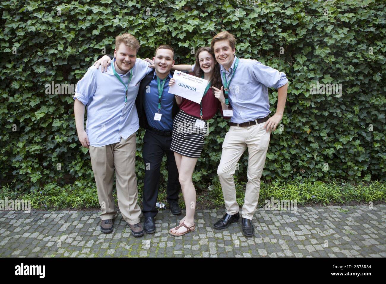 Foto Di Gruppo Della Georgia, Cbyx Berlino Giorno 2017 (34758810435). Foto Stock