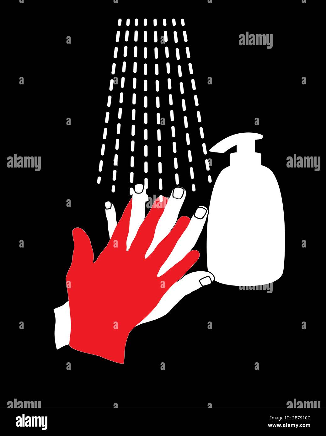 Sicurezza e igiene Foto Stock