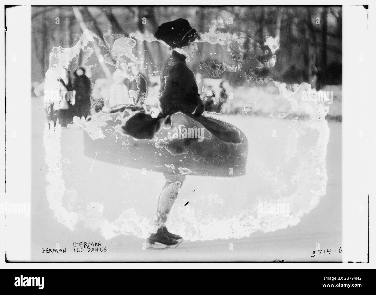 Danza tedesca del ghiaccio, 1-5-16 Foto Stock