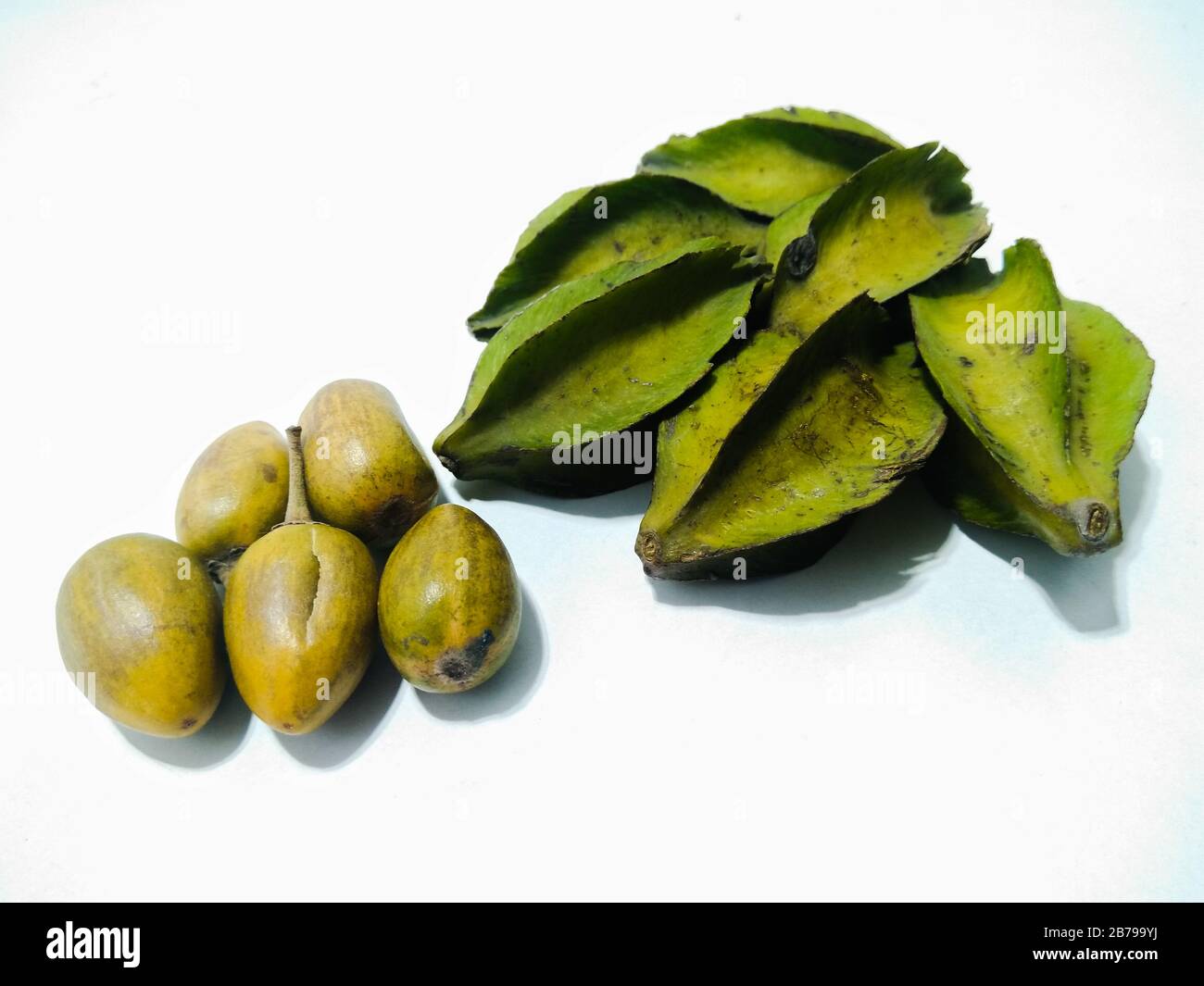 Una foto della carambola Foto Stock