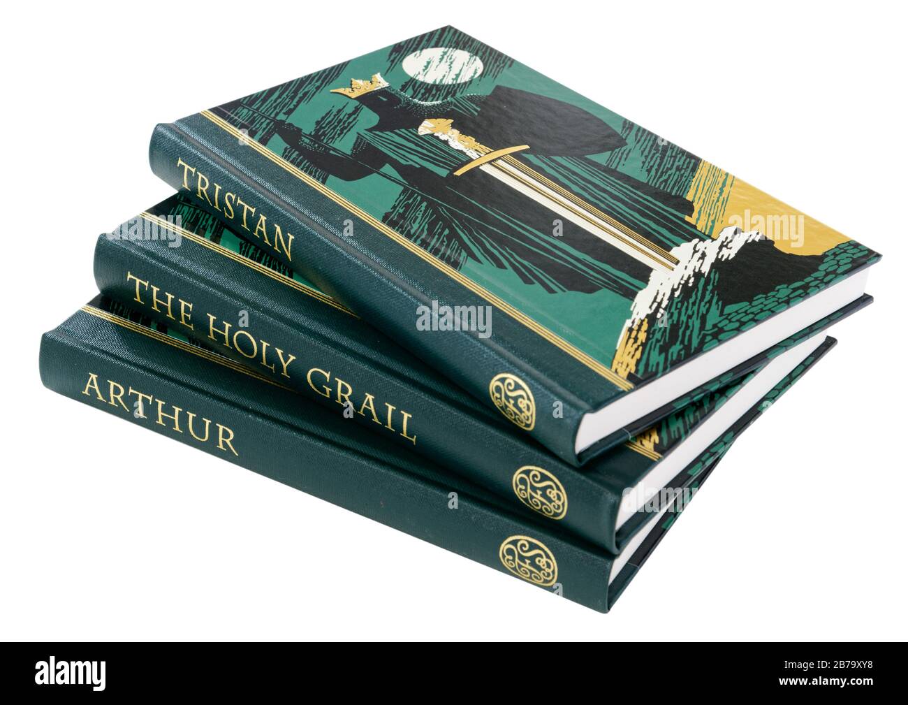 Edizione della Folio Society delle Leggende di Re Artù Foto Stock