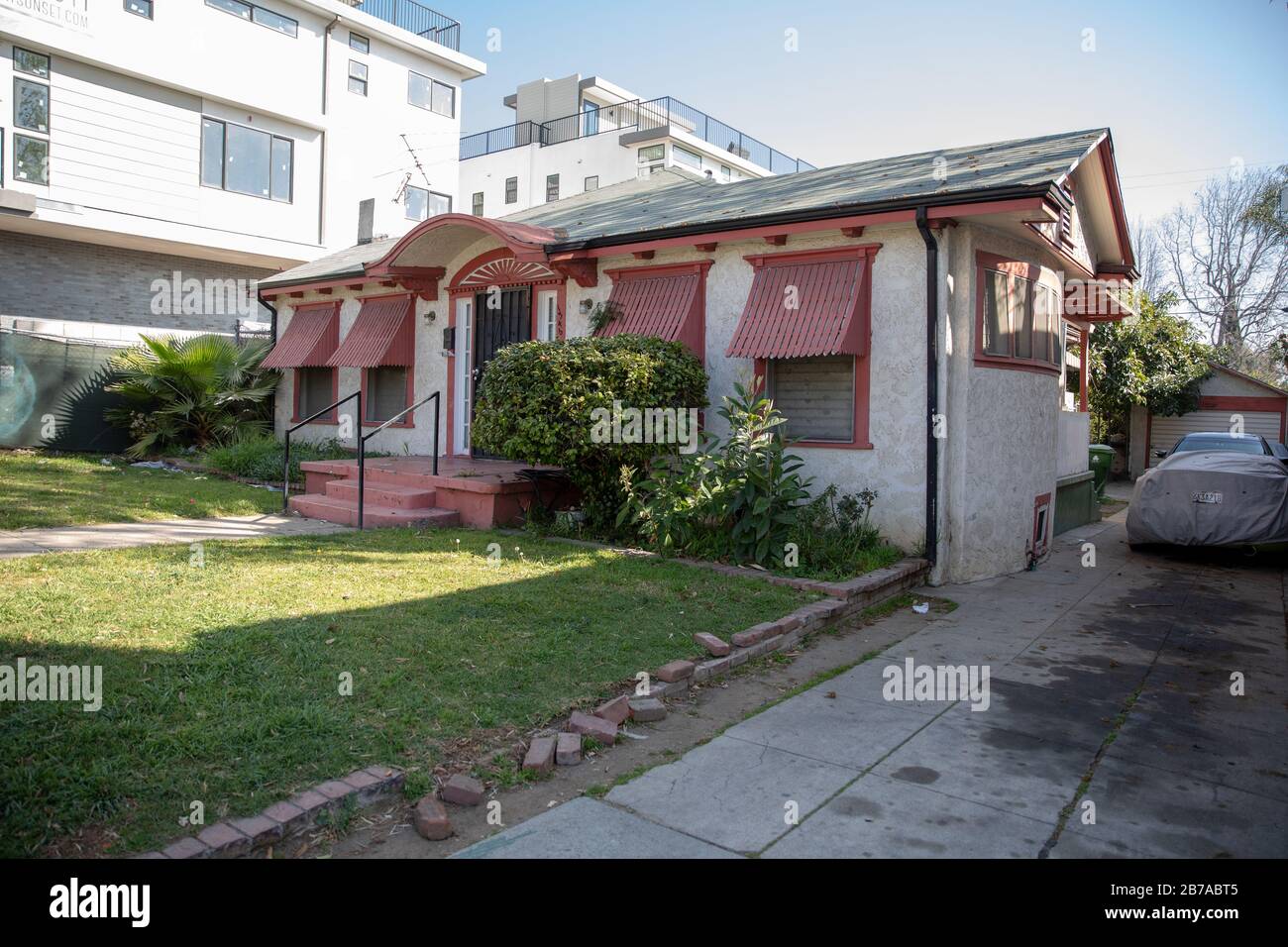 Casa di quartiere a West Hollywood, CA Foto Stock