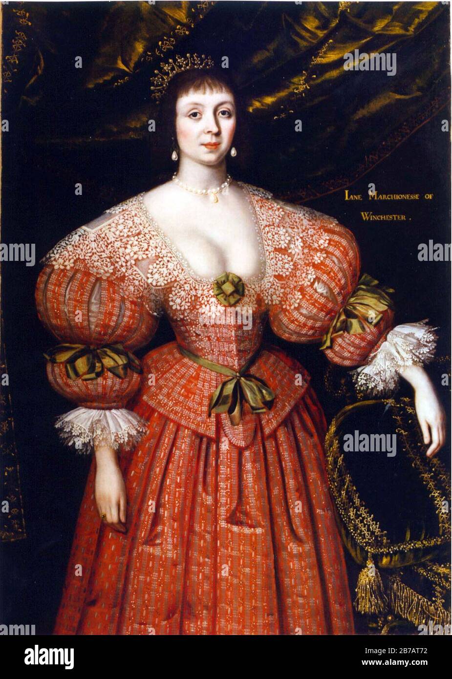 Gilbert Jackson Jane Contessa Di Winchester. Foto Stock