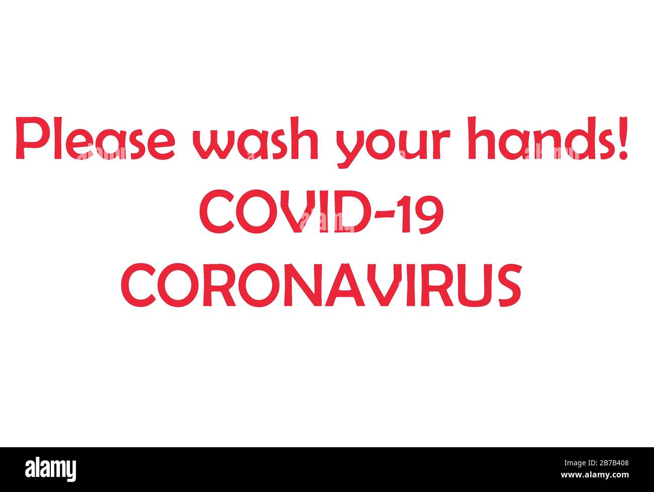 Lavi le mani con il virus del coronavirus covid-19 Foto Stock