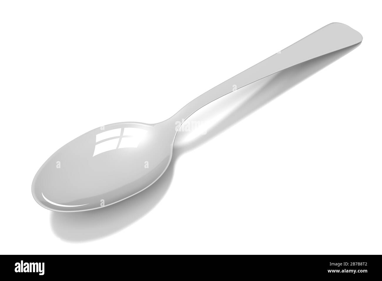 Spoon 3D Foto Stock