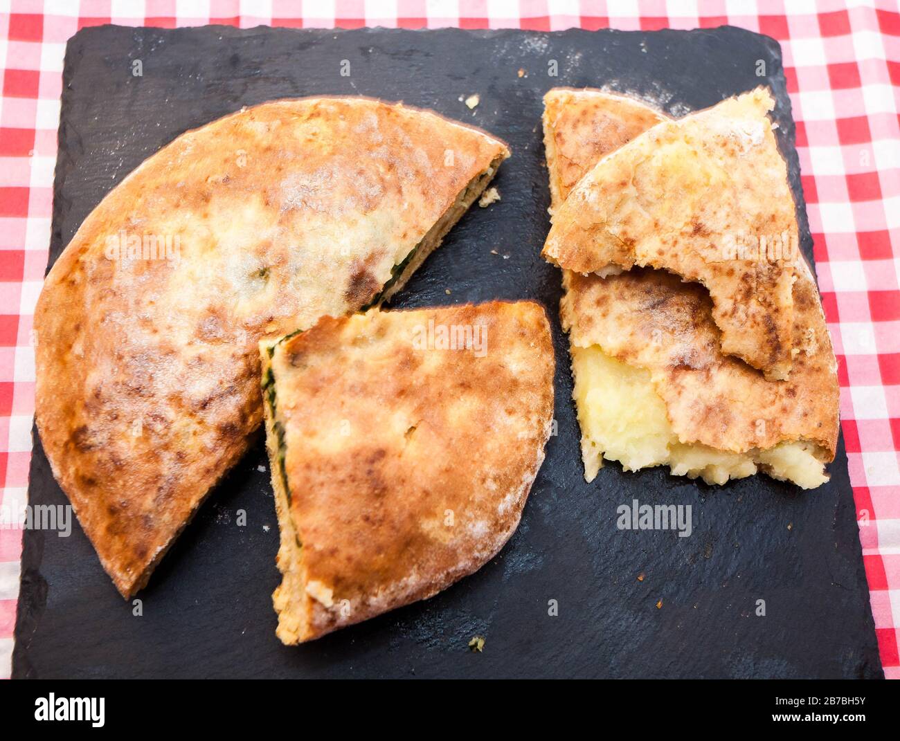 Piatti vegetariani e vegani sani e gustosi Foto Stock