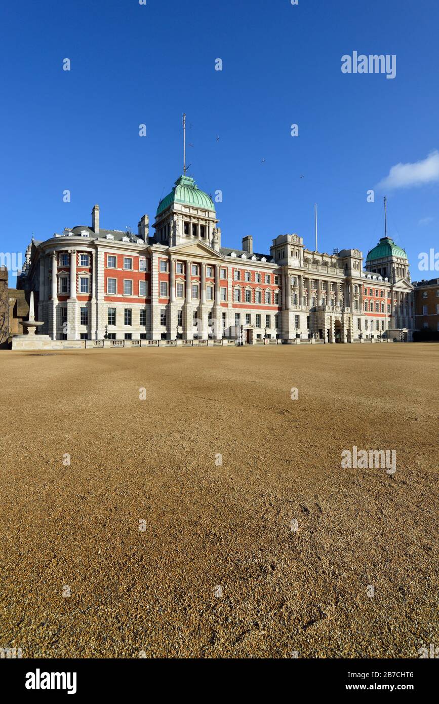 Old Admiralty Building, Horses Guard Parade, Whitehall, Westminster, Londra, Regno Unito Foto Stock