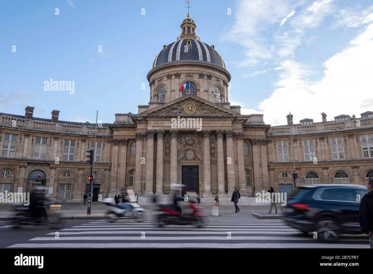 Académie française - Accademia francese, Parigi, Francia, Europa Foto Stock