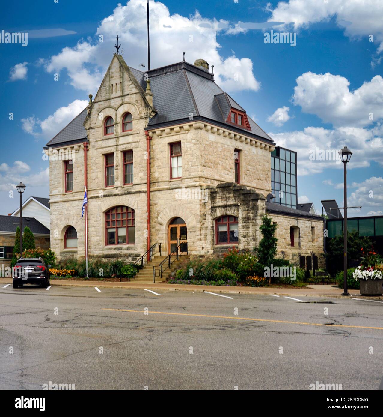 Edificio municipale di Goderich, Ontario, Canada Foto Stock