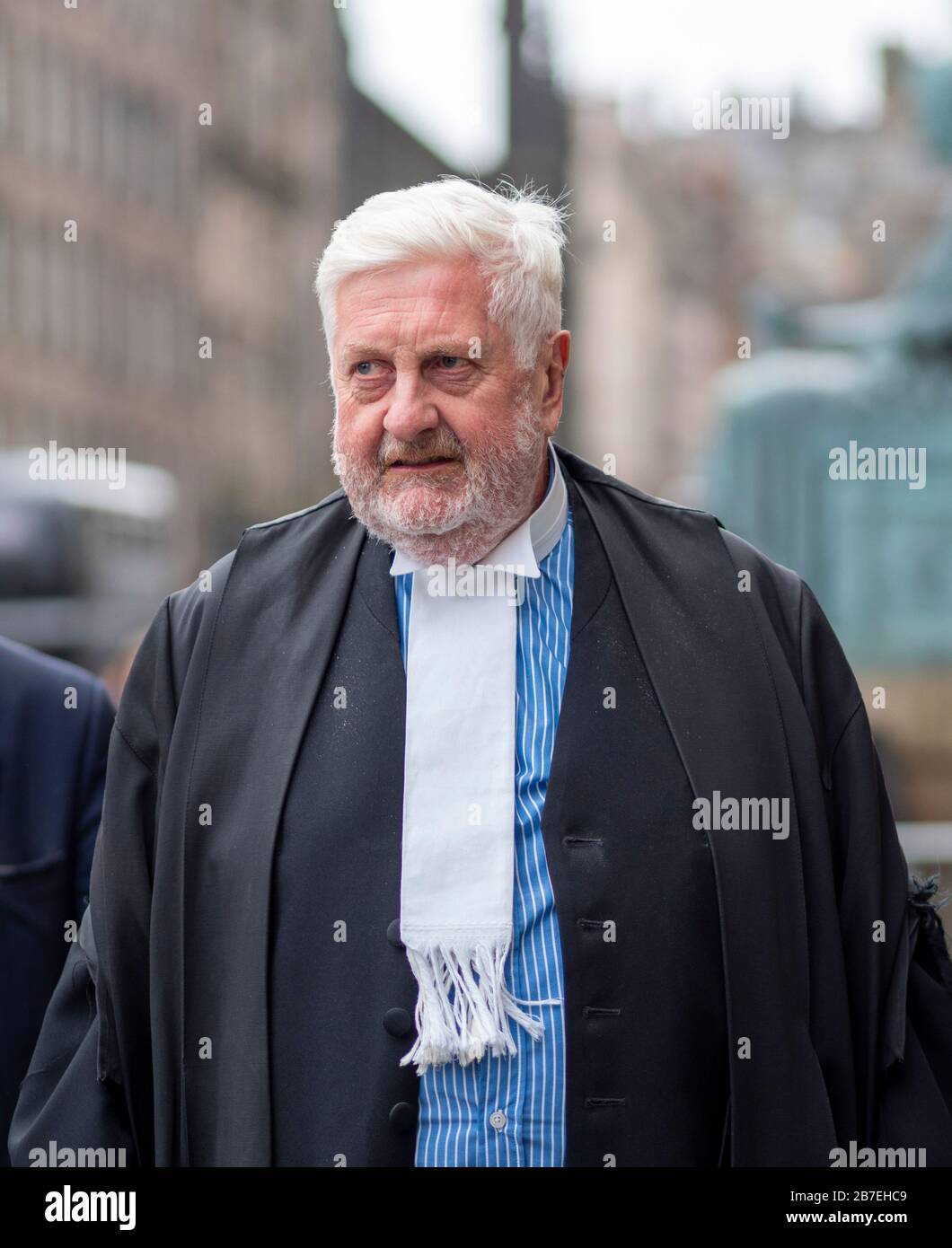 Gordon Jackson QC presso la High Court di Edimburgo. Foto Stock