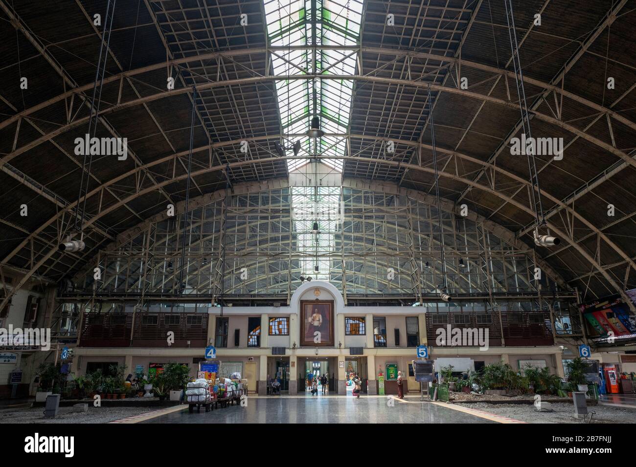 Stazione ferroviaria di Bangkok, Bangkok, Thailandia Foto Stock